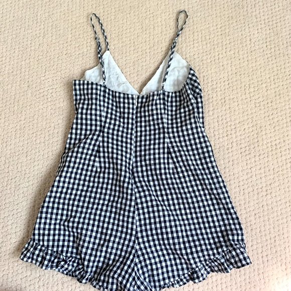 Plaid Kendall & Kylie Romper - Picture 3 of 4